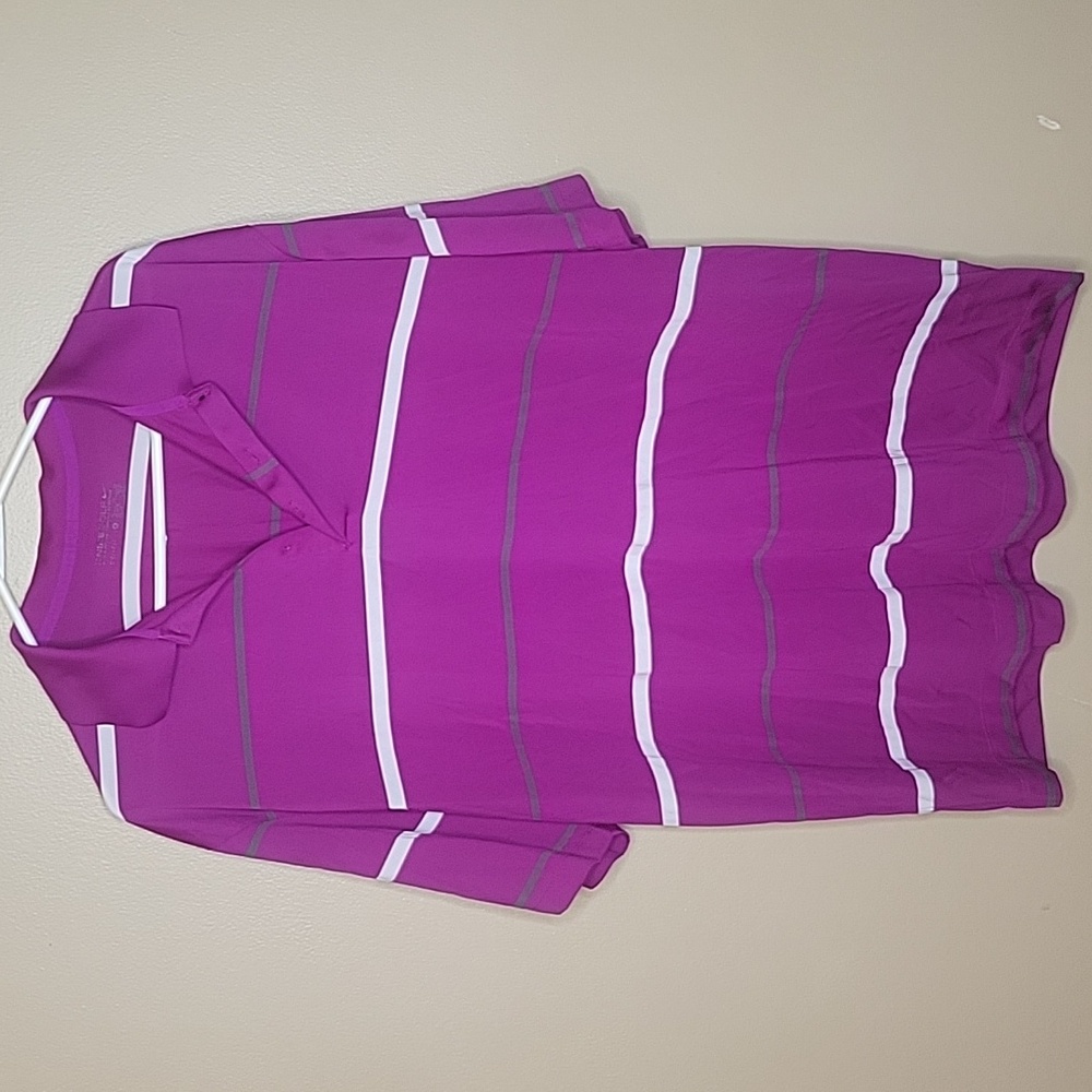 Nike Golf Dri Fit Purple Athletic Shirt